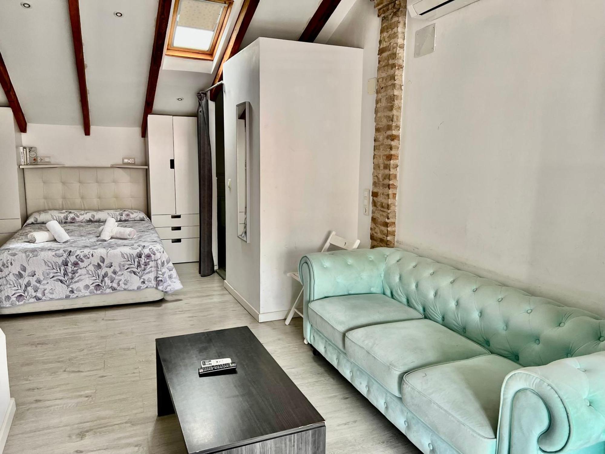 Estudio Para Parejas Con Terraza En La Playa Valencia Eksteriør bilde