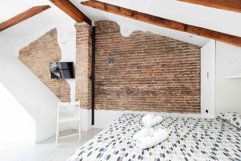Estudio Para Parejas Con Terraza En La Playa Valencia Eksteriør bilde