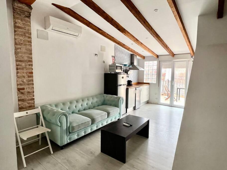 Estudio Para Parejas Con Terraza En La Playa Valencia Eksteriør bilde