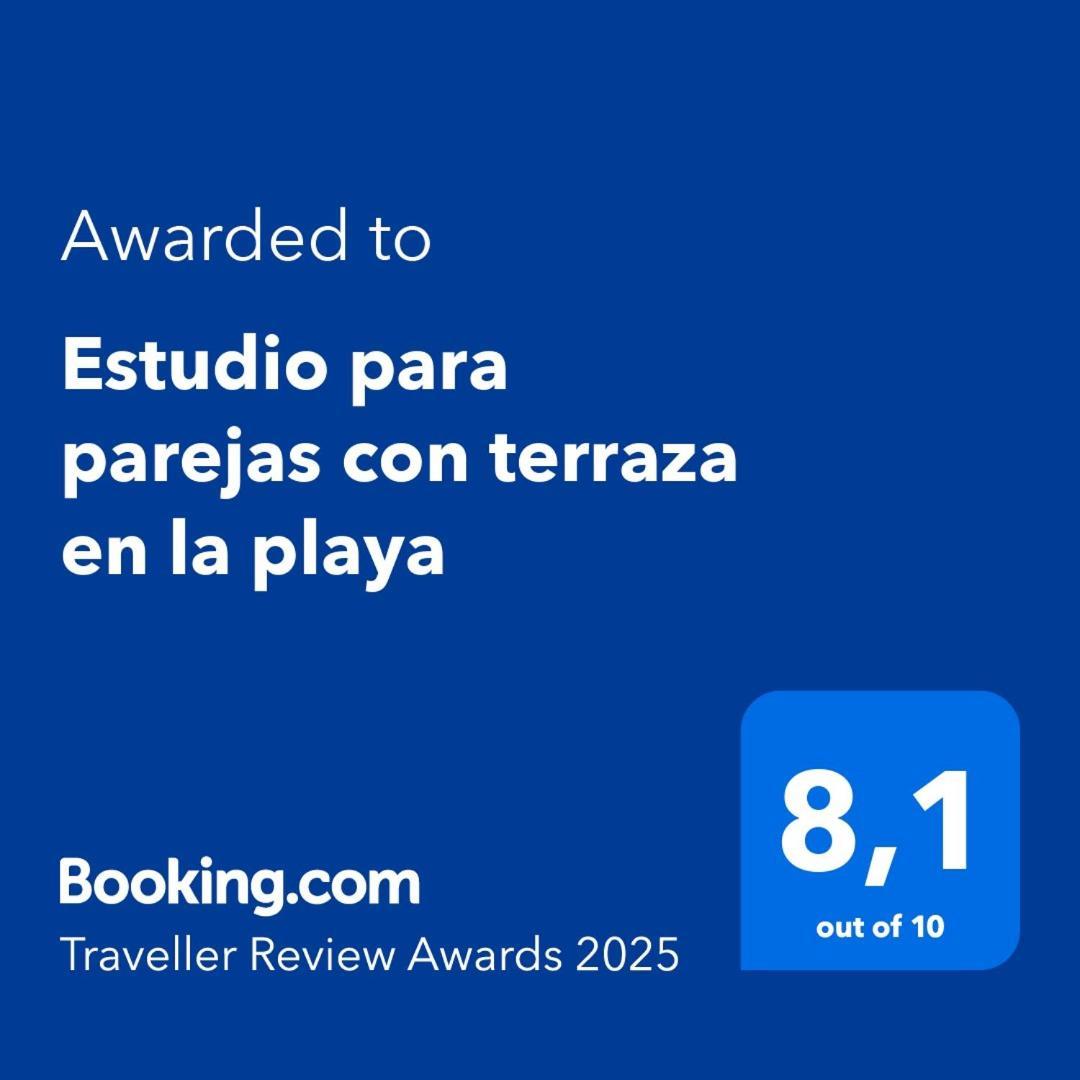 Estudio Para Parejas Con Terraza En La Playa Valencia Eksteriør bilde